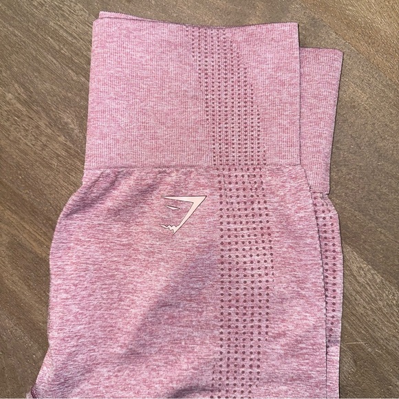 Dusty Pink Gymshark leggings size m energy + seamless - Picture 2 of 8